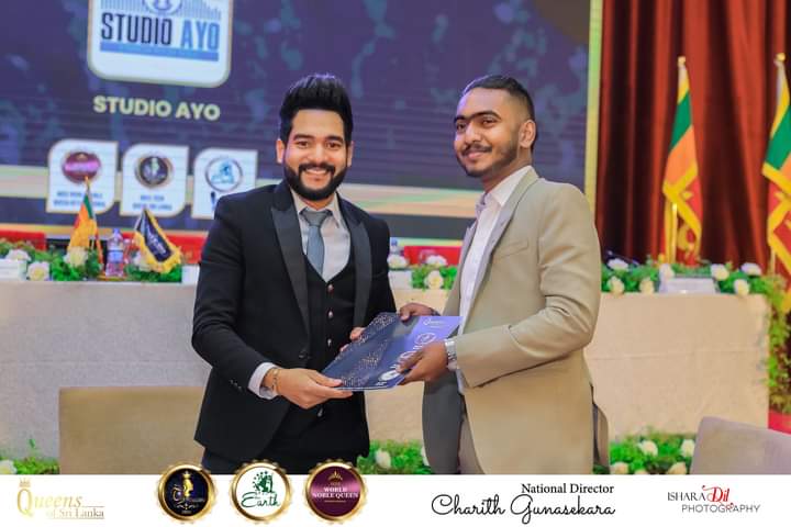 As the Official Audio Partner (Music Director) in Queens of Sri Lanka Pageant.